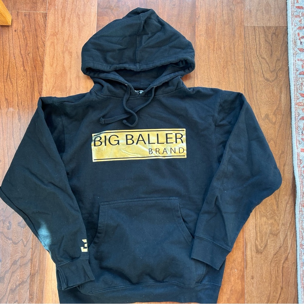 Big Baller Brand Black Hoodie, Size Men’s Small